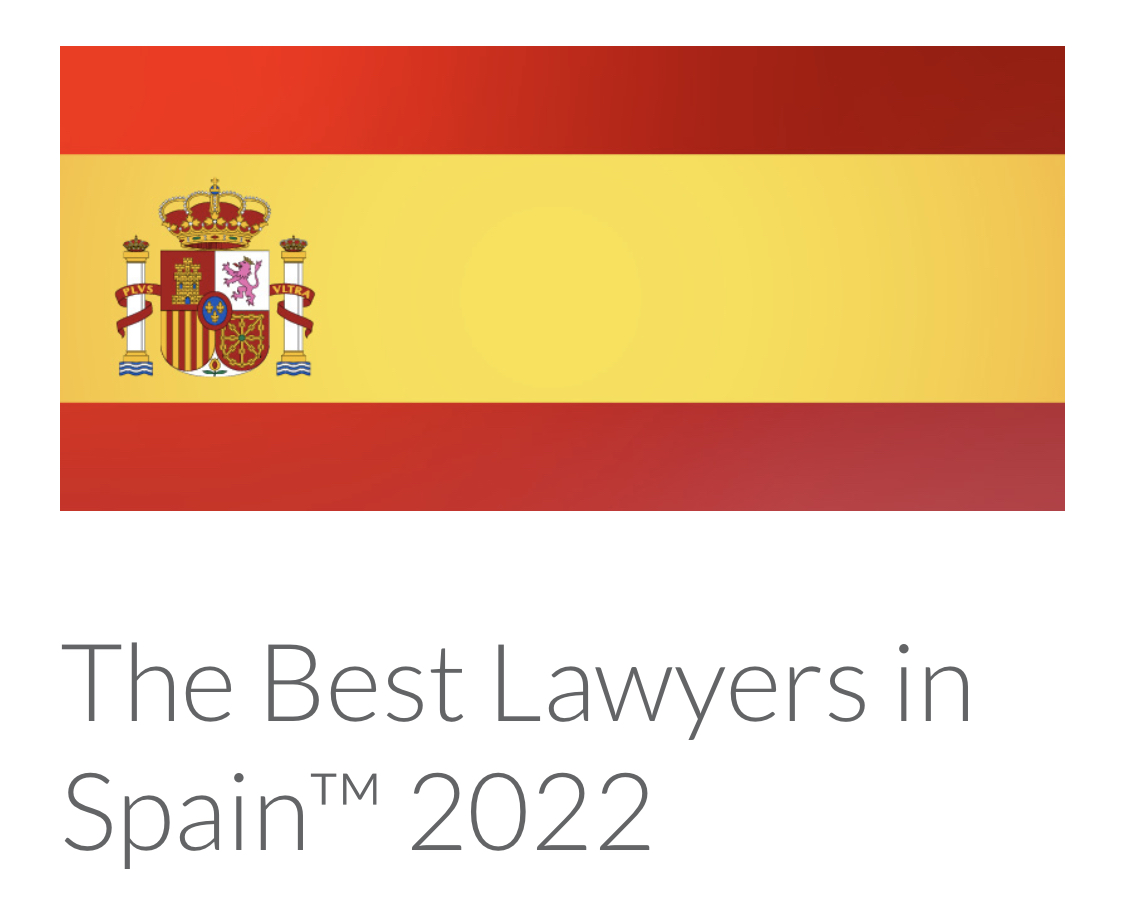 Ranking Best Lawyers - Albares Abogados  - PIXE 1.
£3 e

The Best Lawyers in
Spain™ 2022
