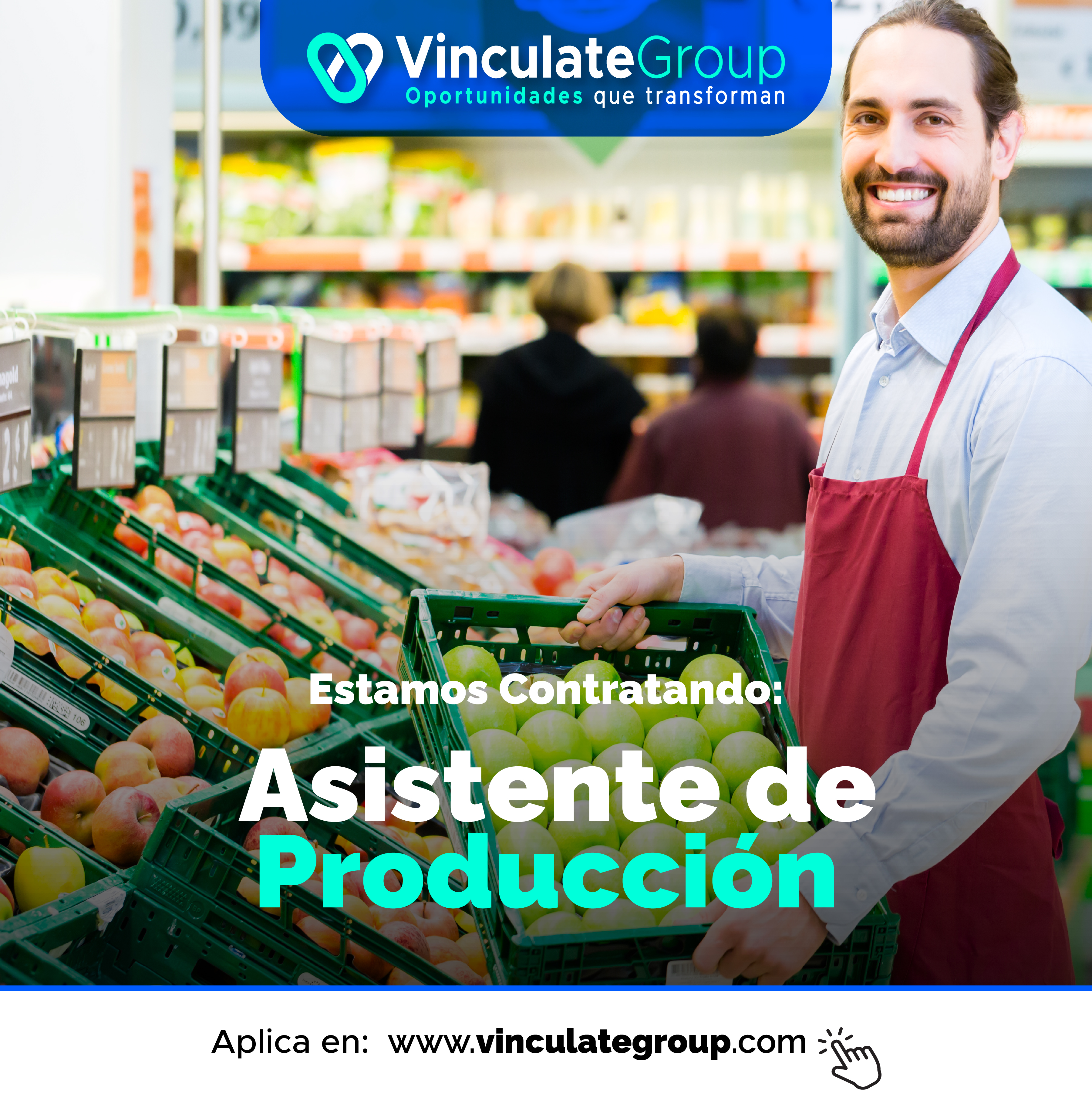 \%Y VinculateGroup

Oportunidades que transforman

     

py Ee YW
Produccion

Aplica en: www.vinculategroup.com “Fy