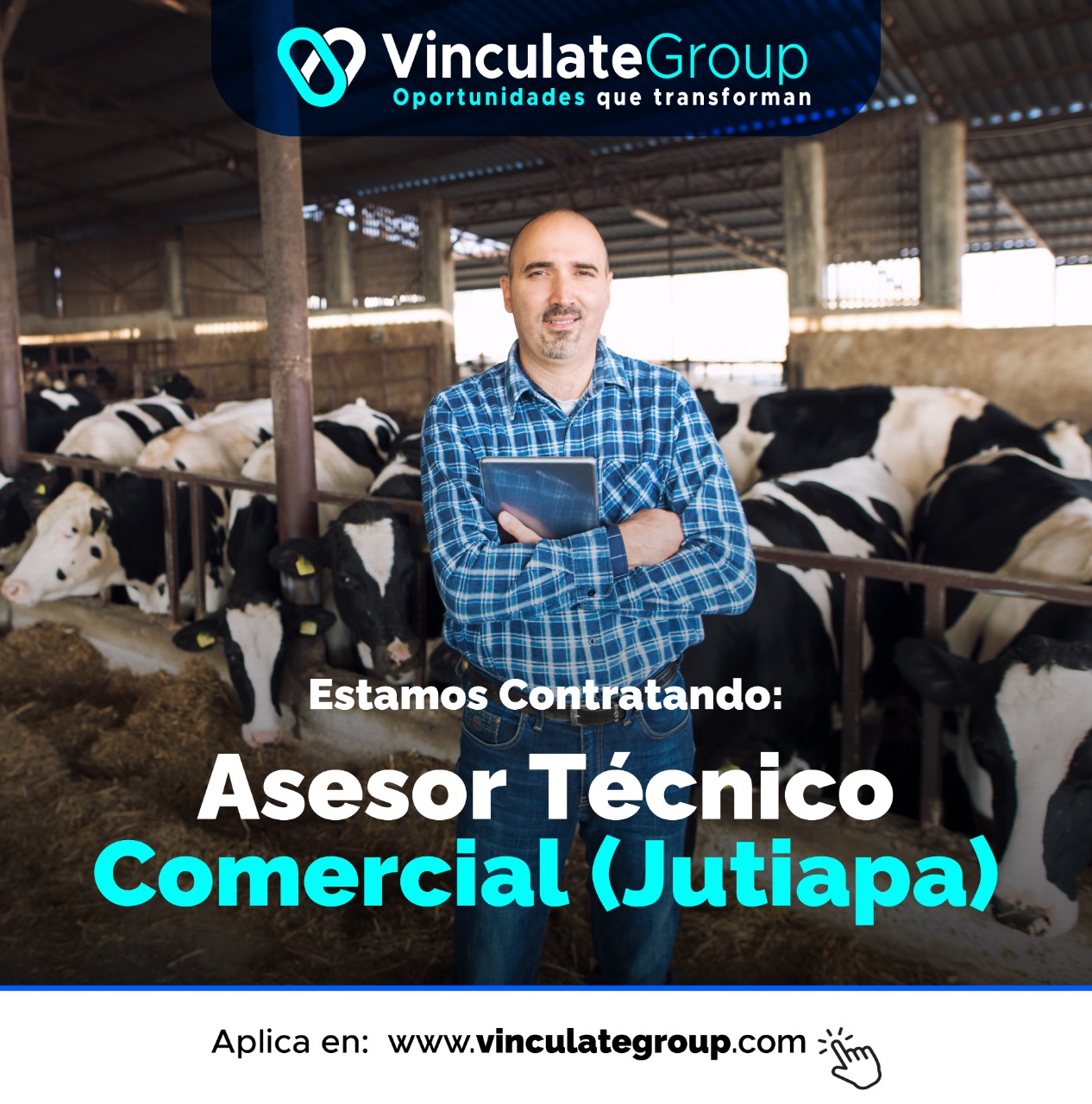 9% VinculateGroup
portunidades que transforman Pa

 

Comercial (Jutiapa)

 

Aplica en: www.vinculategroup.com Ty