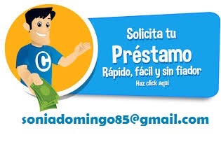 Soficita tu
Préstamo
Rapido, faci y sin fiader
pe
soniadomingo8s@gmail.com