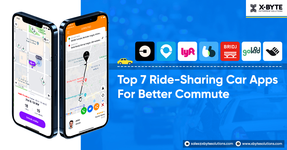 Top 7 Ride-Sharing Car Apps
For Better Commute

 

[Yo J ——o