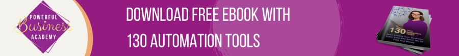 DOWNLOAD FREE EBOOK WITH
130 AUTOMATION TOOLS