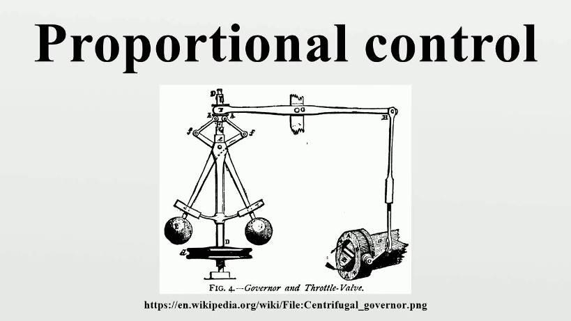 Proportional control

|