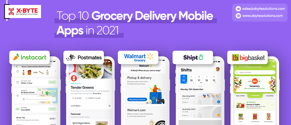 BEES 1; 10 Grocery Delivery Mobile
Apps in 2021