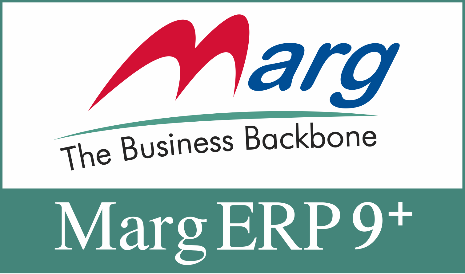 Marg

Business Backbone

The

Marg ERP 9+