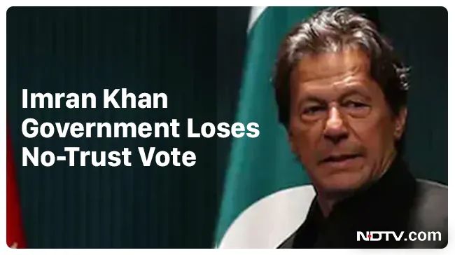 Imran Khan

Government Loses
No-Trust Vote