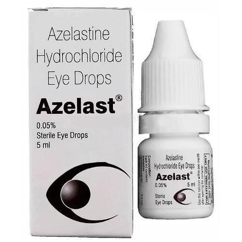 Azelastine
Hydrochloride | 4

Eye Drops <Q
Azelast’

005%
Sterie Eye Drops
sm
