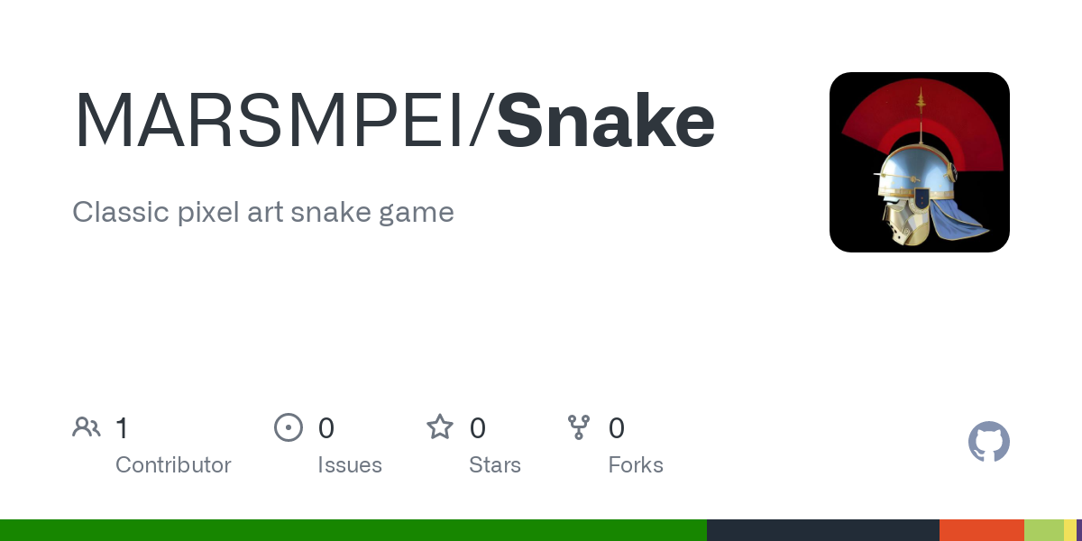 MARSMPE|/Snhake 0s
Classic pixel art snake game +