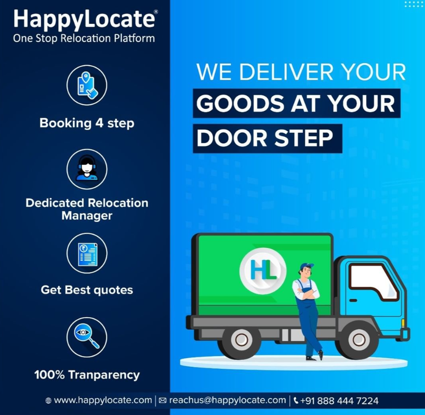 HappylLocate

One Stop Relocation Platform

>

Dedicated Relocation
Manager

100% Tranparency

    

© www.happylocate.com | 8 reachus@happylocate.com | { +91 888 444 7224