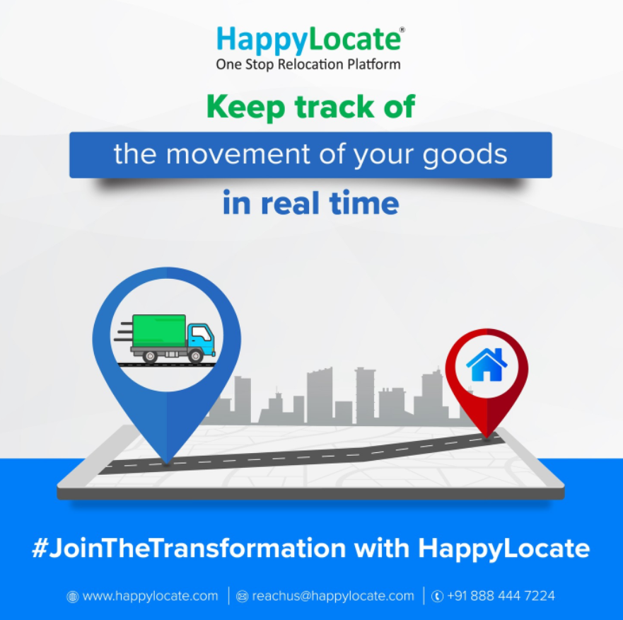 HappylLocate'

One Stop Relocation Platform
Keep track of
the movement of your goods

in real time

#JoinTheTransformation with HappyLocate