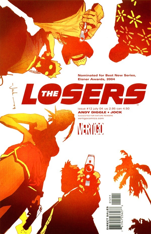 Nominated for Best New Series.
Eisner Awards, 2004

LOSERS

ANDY DIGGLE + JOCK

     

iE