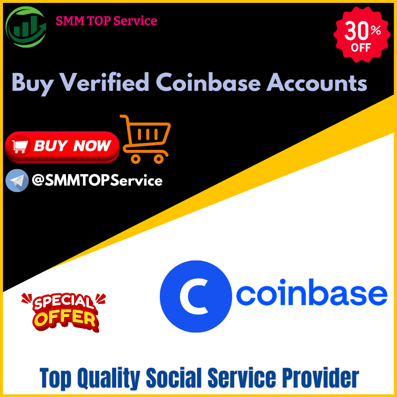 @ Ely

—7
Buy Verified Coinbase Accounts

—
Oo 0

@ @sMMTOPService

“a (I oirnbese

Top Quality Social Service Provider