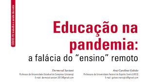 Educação na pandemia: a falácia do “ensino” remoto | SINTESE - Educacao na
pandemia:

a falacia do “ensino” remot