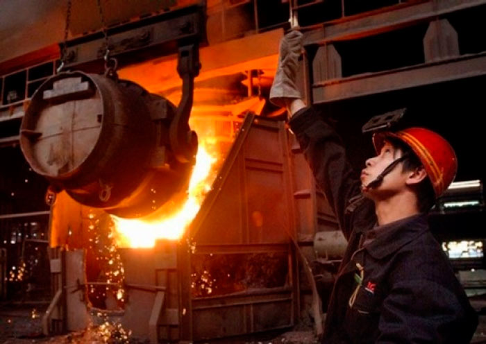 Produção mundial de aço bruto cresce 3,7% em setembro