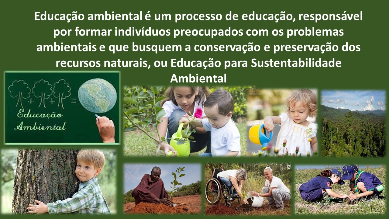 Educagdao ambiental é um processo de educagao, responsavel
por formar individuos preocupados com os problemas
ambientais e que busquem a conservagao e preservacao dos
recursos UCC LS ou Educagao para Sustentabilidade
Ambiental