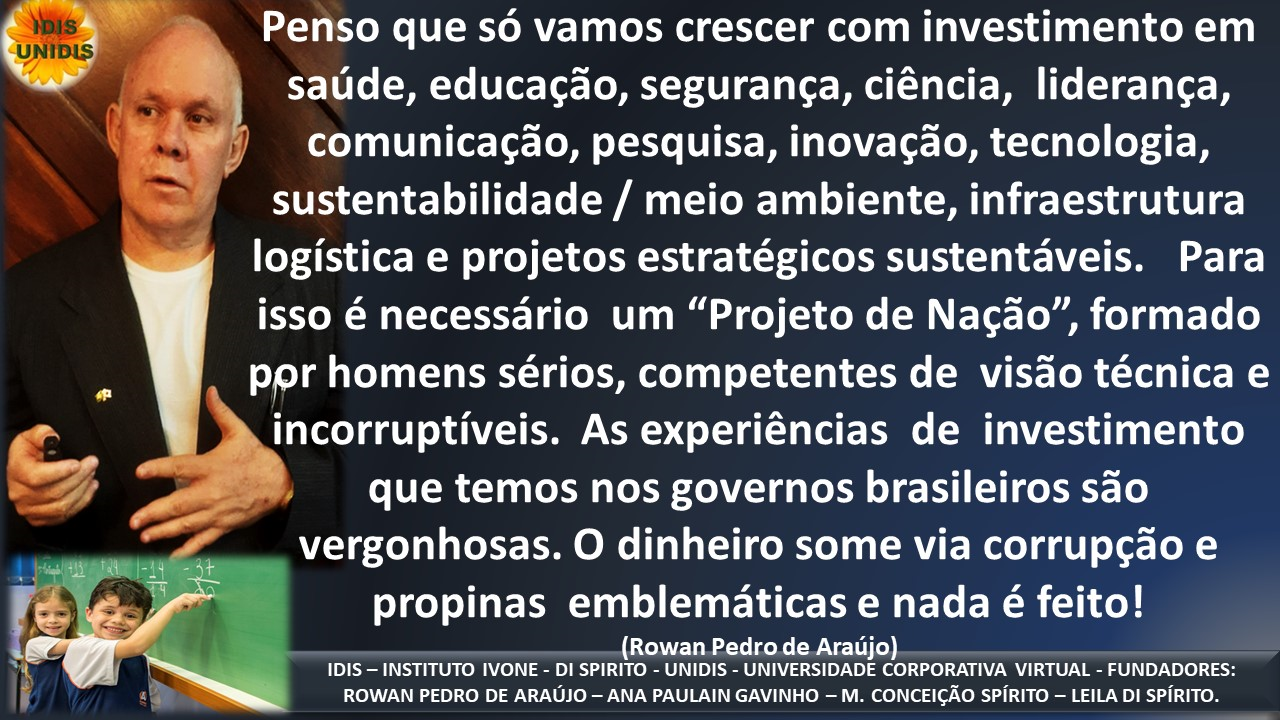 A Educac¢do no Brasil, deve ser reinventada
Os valores decisivos da educagdo como chave do
conhecimento do presente, e progresso no futuro:
FUTURO DA EDUCACAO e EDUCACAO DO
(AVY ox

“Nao podemos ficar tentando abrir portas do futuro com as
chaves do passado-” (César Souza)

      

& | p ) \ 1] A

ca I

A dnica coisa que interfere com meu aprendizado é a minha educagdo
(Albert Einstein)