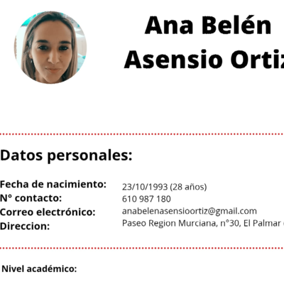 Ana Belén Asensio Ortiz