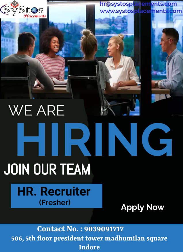 NT a |

allrdi[e

JOIN OUR TEAM

HR. Recruiter
(Fresher) [YT AI