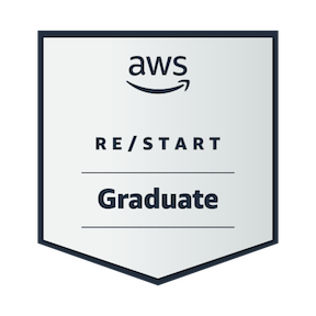aws

~—7

RE/START

Graduate