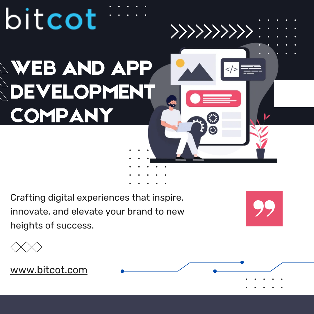 Crafting digital experiences that inspire,
innovate, and elevate your brand to new
heights of success.

OOO

www.bitcot.com - —