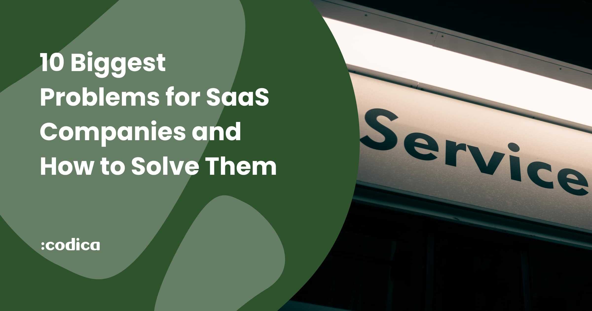 10 Biggest
Problems for Saas
Companies and
How to Solve Them

:codica