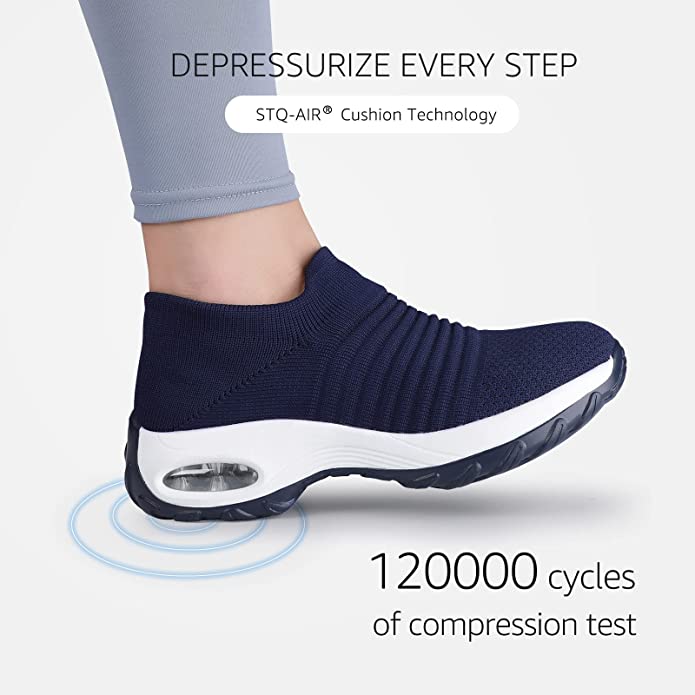 PDEPRESSURIZE EVERY STEP

STQ-AIR® Cushicn Technolcgy

120000 cycles

of compression test