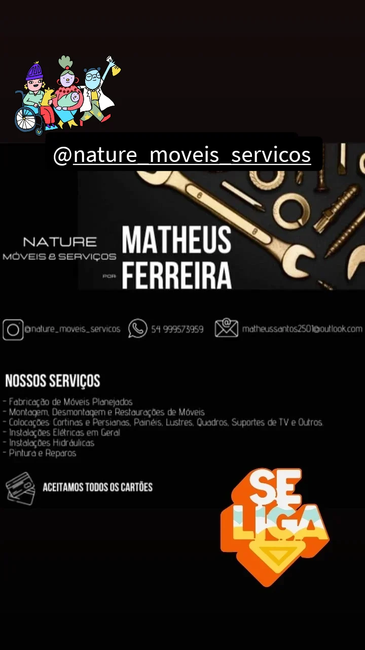 SE

warms —, o/

Br ol

@nature_moveis servicos | [

NOSSOS SERVICOS

&lt; ER LUT