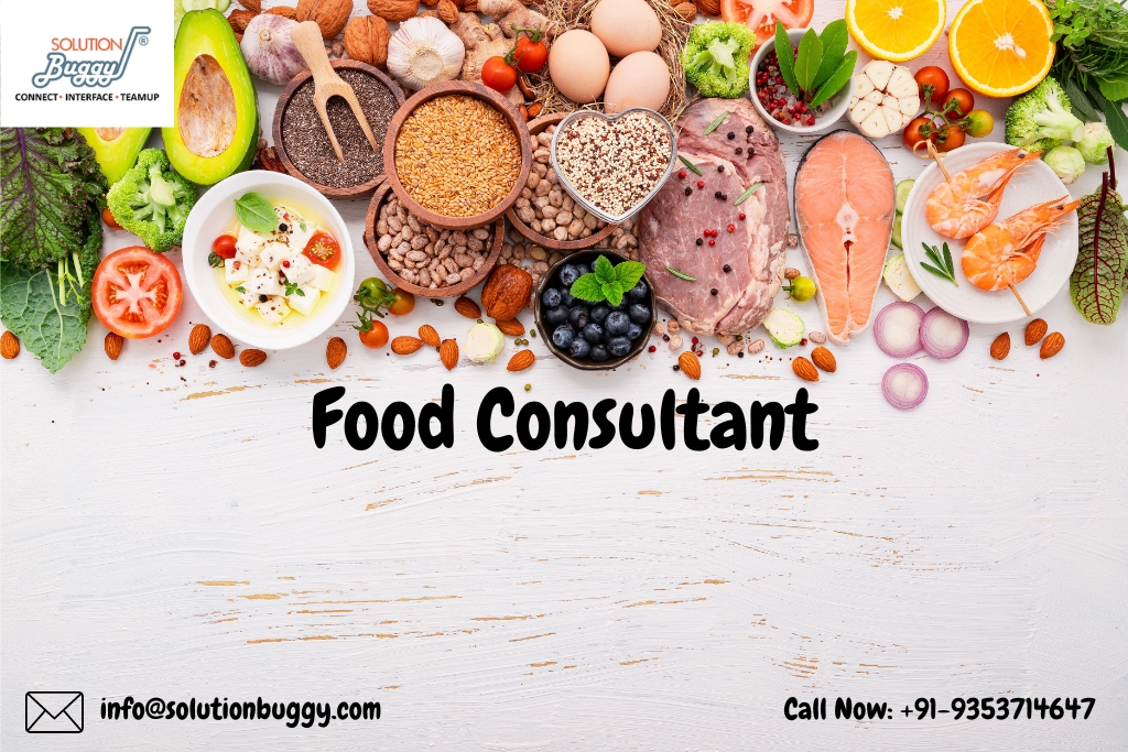 " Food Consuftant

X<] info@solutionbuggy.com Call Now: +91-9353714647