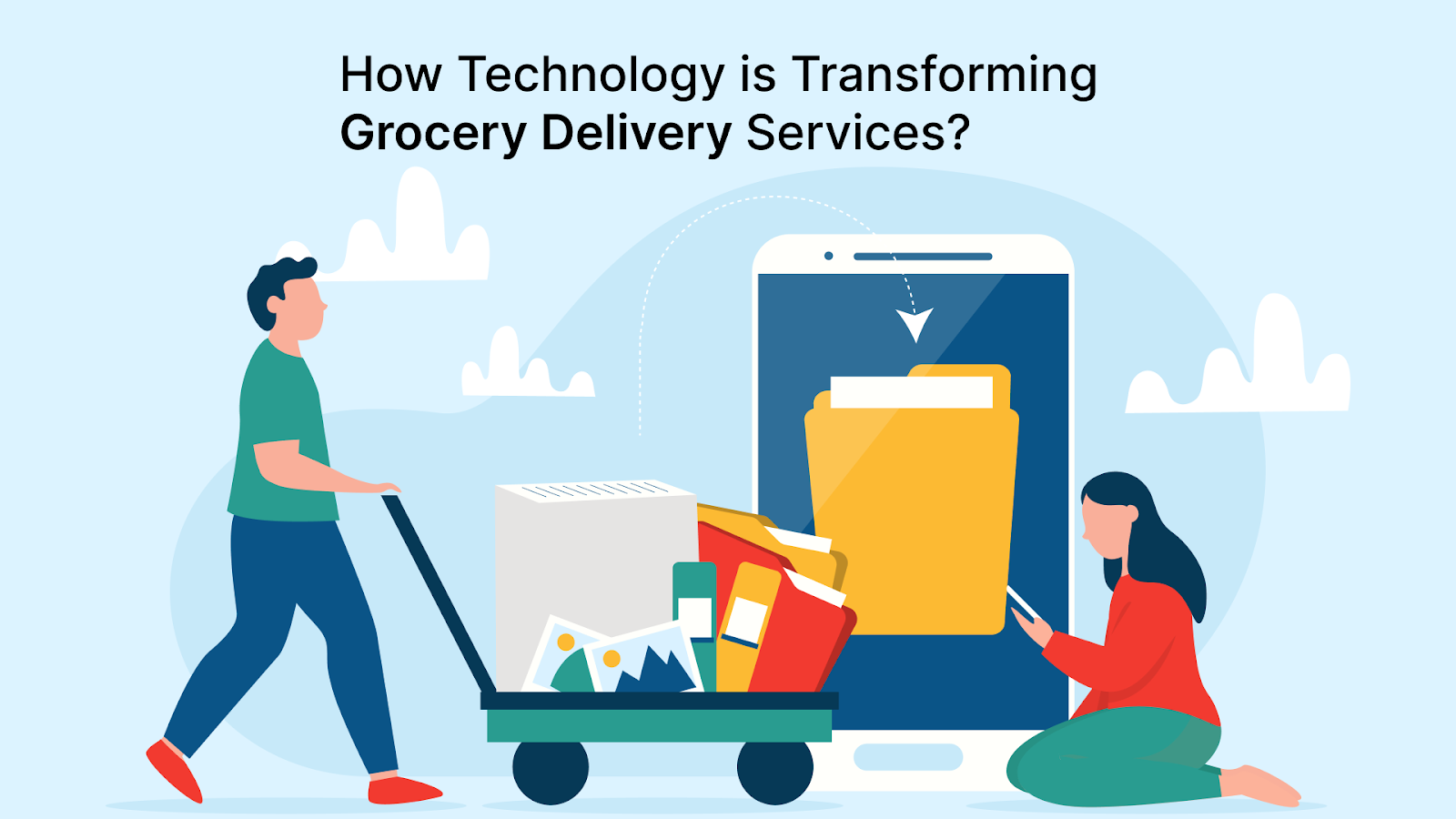 How Technology is Transforming
Grocery Delivery Services?
©