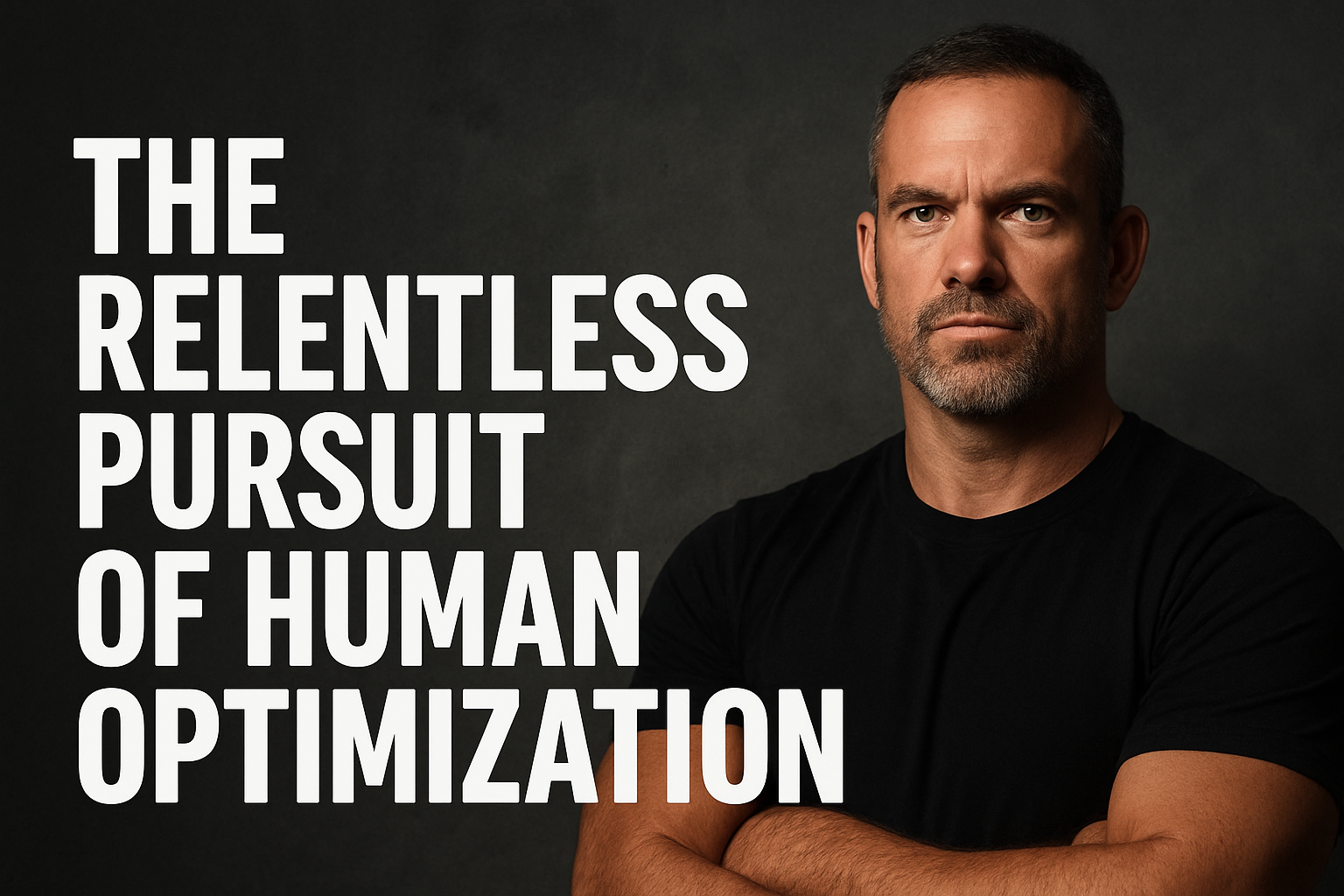 RELENTLESS =
PURSUIT \
OF HUMAN
OPTIMIZATION