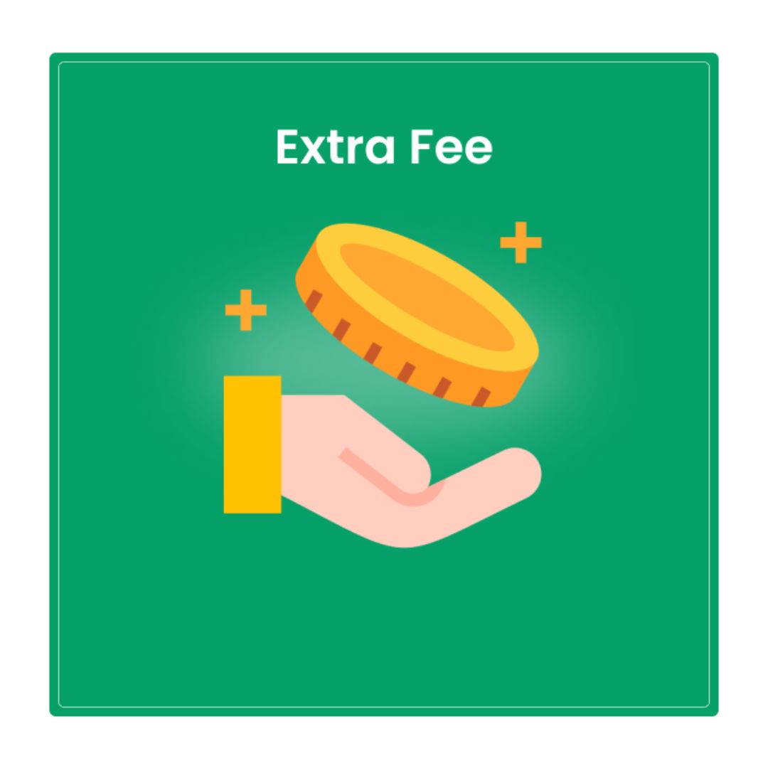 Extra Fee
Ry
LY