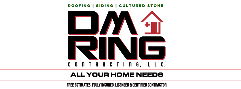 ROOFING | SIDING | CULTURED STONE

DMN 4
RING

CONTRACTING, LLC
ALL YOUR HOME NEEDS
FREE ESTIMATES, FULLY INSURED, LICENSED & CERTIFIED CONTRACTOR