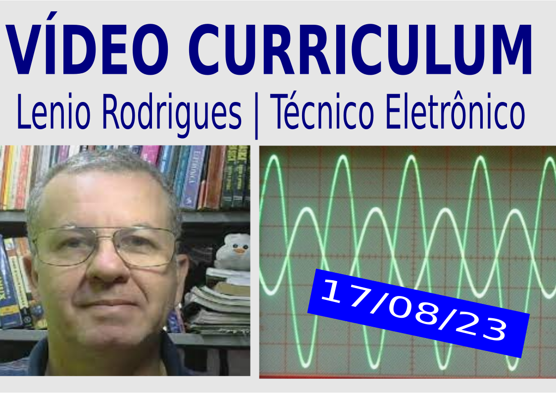 VIDEO CURRICULUM

   
   

Lenio Rodrigues | Tecnico Eletronico

fois S40