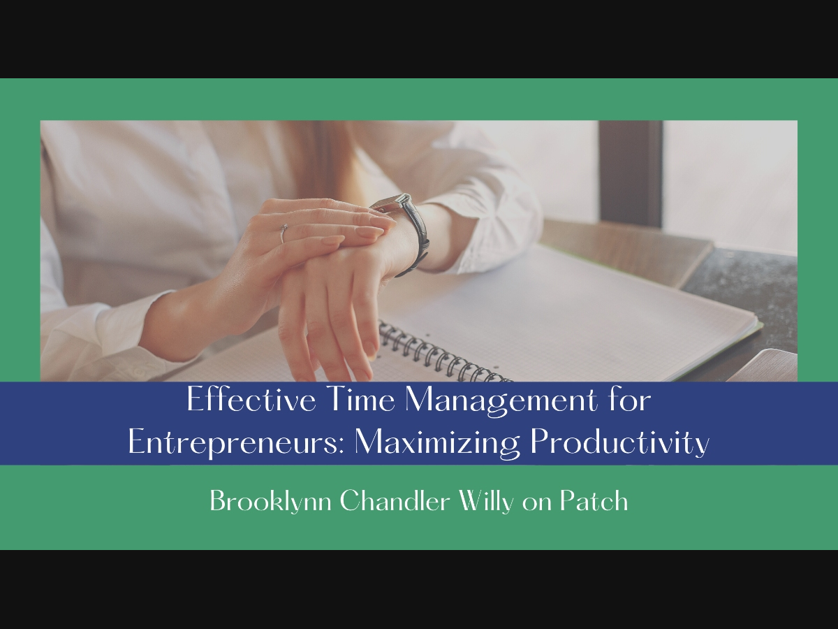 )

'ffective Time Fre for

   

Entrepreneurs: Maximizing Productivity