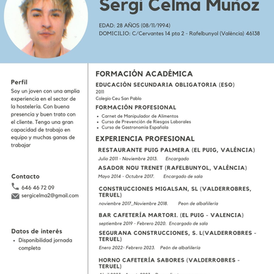 Sergi Celma Muñoz