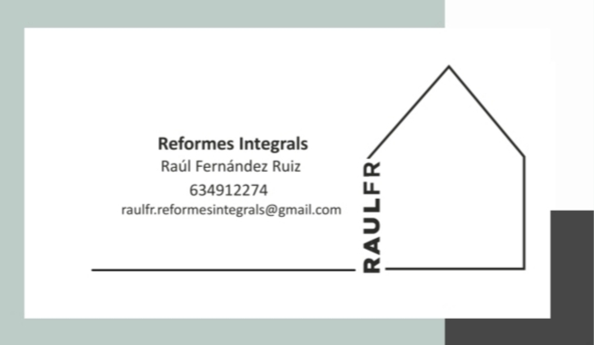 Reformes Integrals
Raul Fernandez Ruiz

634912274
formesintegrals@gmail com

RAULFR