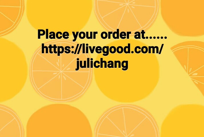 Place your order at......
https://livegood.com/
julichang