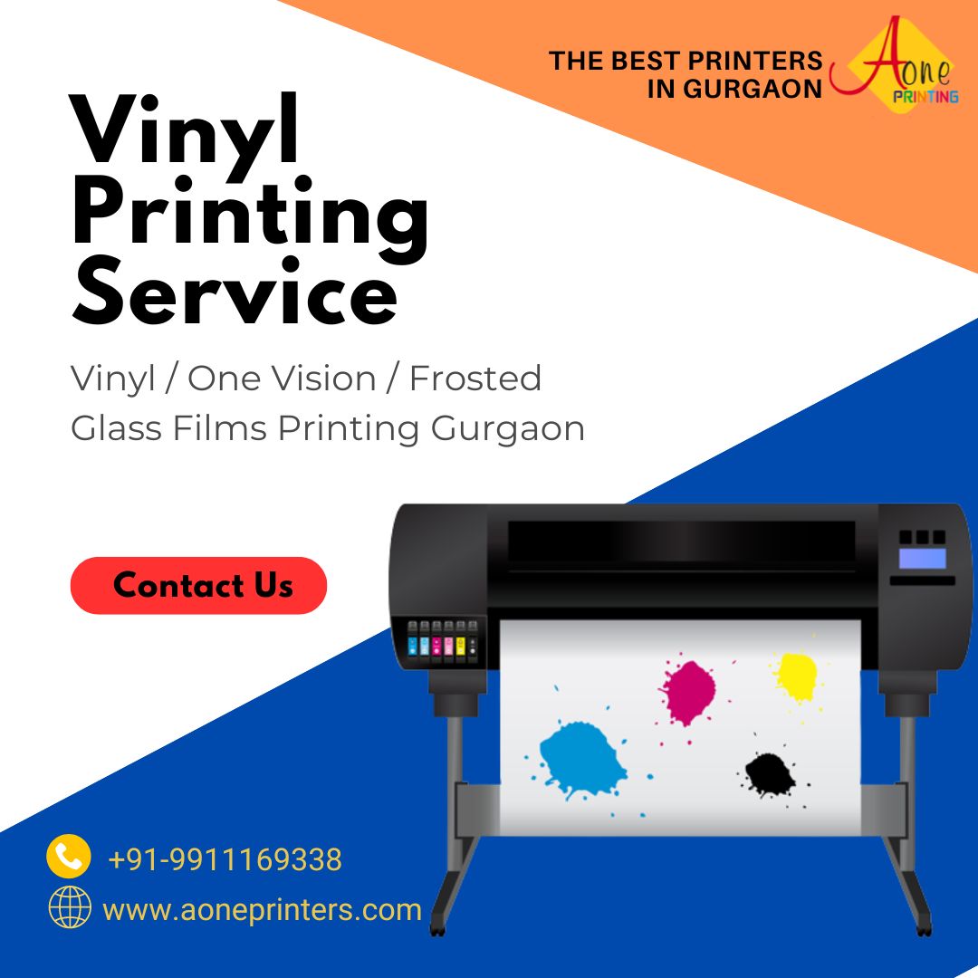 me eg eATESE Ang
Vinyl
Printing
Service

Vinyl / One Vision / Frosted
Glass Films Printing Gurgaon

 
    

@ +91-9911169338
(@& www.aoneprinters.com