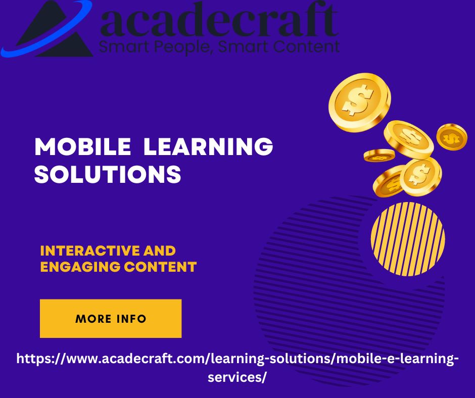 MOBILE LEARNING Pa J
SOLUTIONS

SR 0
EEE

https://www.acadecraft.com/learning-solutions/mobile-e-learning-
services/