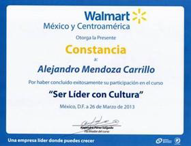 WAL*MART

 

 

Alejandro Mendoza Carrillo