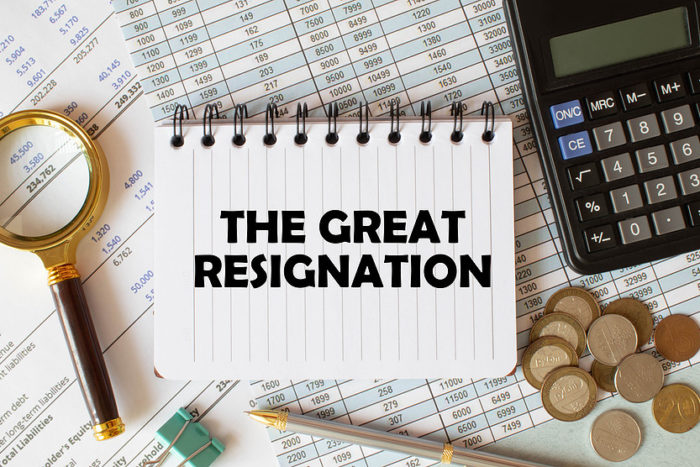 THE GREAT
RESIGNATION