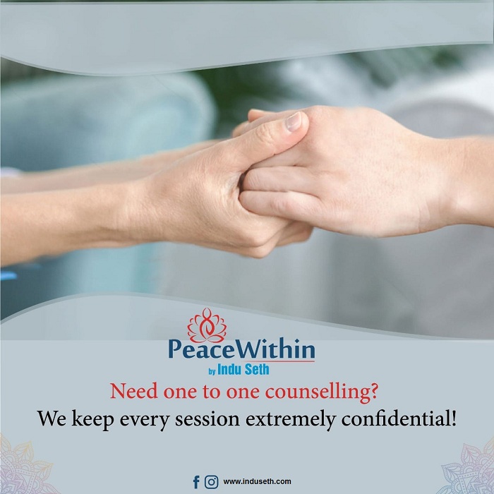 {By
PeaceWithin

Indu Seth
Need one to one counselling?

We keep every session extremely confidential!

 
 

§ (© wemreneencom