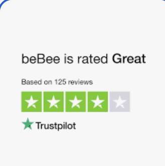 beBee is rated Great

Based on 125 reviews

K Trustpilot