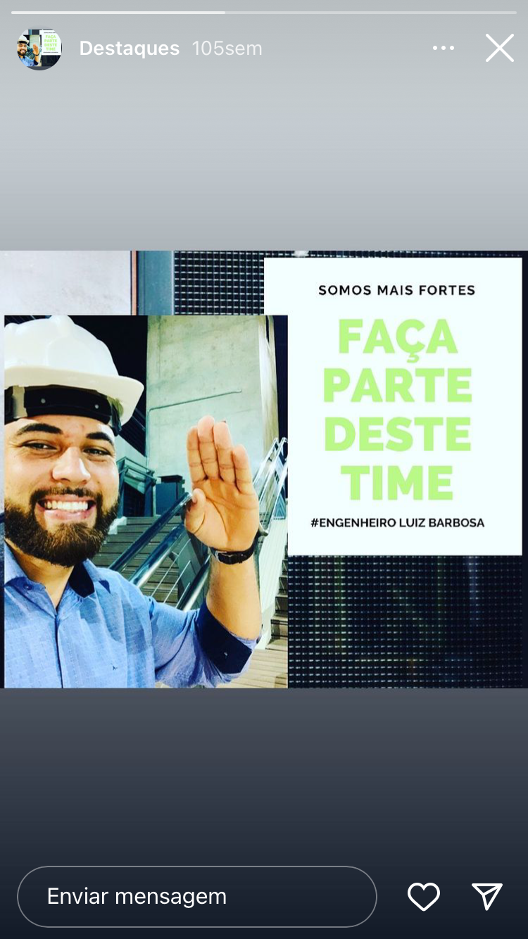 SOMOS MAIS FORTES

#ENGENHEIRO LUIZ BARBOSA

Enviar mensagem