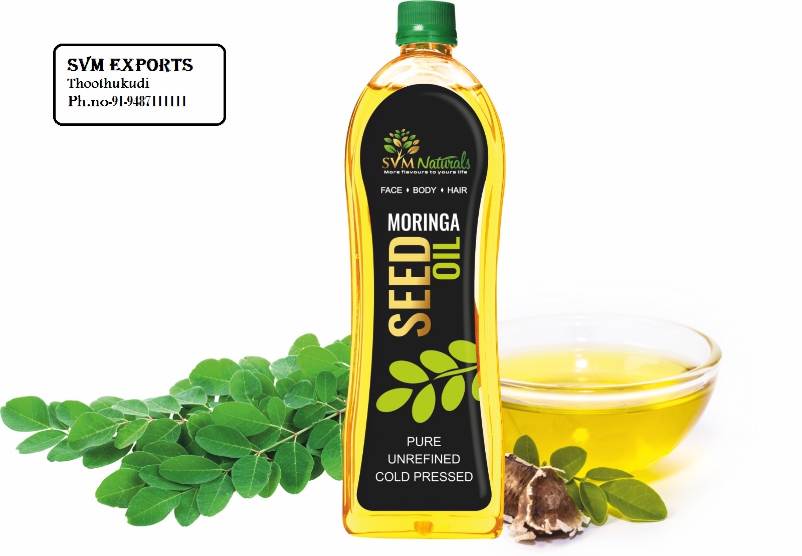 SVM EXPORTS
Thoothukudi
Ph.no-91-9487111111

UNREFINED
COLD PRESSED

 

\
