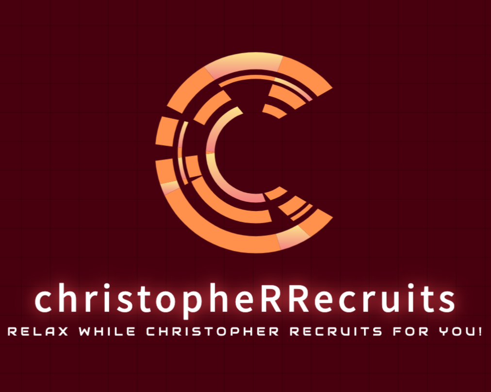christopheRRecruits

RELAX WHILE CHRISTOPHER RECRUITS FOR YOU!