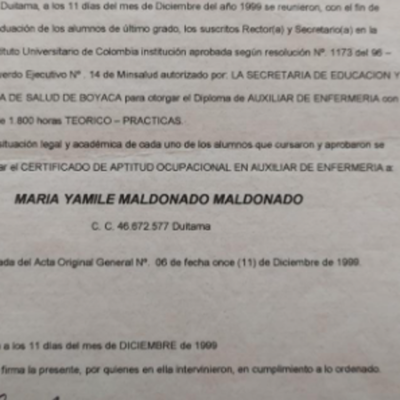 María Yamile Maldonado Maldonado 