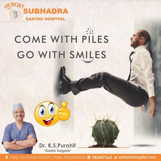 AN,
% SUBHADRA

GASTRO MOSPITAL

COME WITH PILES
GO WITH SMILES

   

WW
~ Dr. K.S.Purohit —_
Gesvo furgeca

 

ET EL EL ——