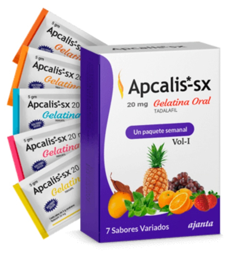 A —

 
   
 

Apcalis-sx

20mg Celatina Oral
TADALAFIL

Pir

yA v1 Variados