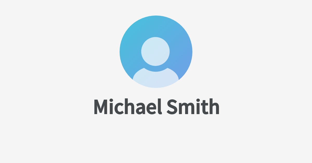 Oo

Michael Smith